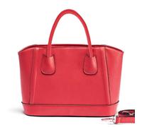 Anse de Paquet à Main en Cuir PU Rouge, Paire de Rechange DIY | Projets de Maroquinerie, Pose Facile Cordelette, Style Classique et Élégant, Accessoire Pratique