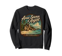 Anse Source d'argent Seychelles Famille Vacances Lune de Miel Sweatshirt