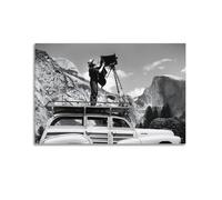 Ansel Adams (11) Poster esthétique classique sur toile pour salon, chambre à coucher, sans cadre, 50 x 75 cm