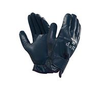 Ansell ActivArmr 07-112 Gants Anti-Vibration, Résistance Mécanique et Risques Industriels, Manutention, Chantier, Usinage, Gant de Travail Homme Femme, Bleu, Taille M (1 Paire)