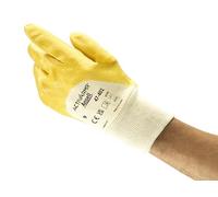 Ansell ActivArmr 47-401 Gants de travail de sécurité, Protection mécanique, Taille 8 (M), Jaune (12 Paires)
