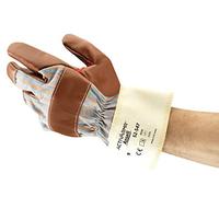 Ansell ActivArmr 52-547 Gants de Travail Polyvalents, Protection Mécanique Multi-Usage, Atelier, Bricolage, Peinture, Gant Fin Homme Femme, Lavable, Marron, Taille L (12 Paires)
