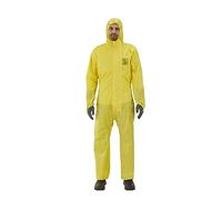 Ansell AlphaTec 2300 Model 132, Combinaison jetable, Protection chimique type 3/4/5, Combinaison de travail imperméable, Salopette et combinaison travail, Vêtement de travail Durable, XL, 1 unité