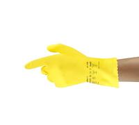 Ansell AlphaTec 87-198 Gants de travail de sécurité, Protection mécanique, Taille 8 (M), Jaune (12 Paires)