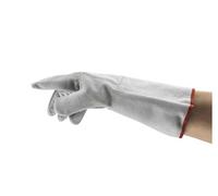 Ansell GANT ANTI CHALEUR. BARBECUE. CUIR. MANCHETTE. TAILLE 10