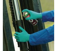 Ansell gants jetables EN374 cat.III TouchNTuff 92-600 taille 7,5-8 nitrile non poudré vert