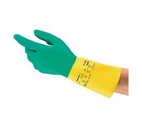 ANSELL Gants pour produits chimiques AlphaTec(R) 87-900 Taille 10 vert/jaune ( 4000371483 )