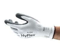 Ansell Hyflex 11-724VP Gants de travail de sécurité, Protection mécanique, Taille 9 (L), Noir (1 Paire)