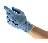 Ansell HyFlex 11-920 Gants de Travail Multiusage, Protection Oléofuge et Préhension Haute Performance, Dextérité et Sensibilité Hors Pair, Protection Mécanique, Taille M (12 Paires)