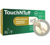 Ansell TouchNTuff 69318080 100 pc(s) Latex naturel Gants à usage unique Taille (gants): M, 7.5, 8 EN 21420:2020
