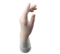 Ansell TouchNTuff 83-500 Gants en polyisoprène, Industrie Alimentaire, Taille 6.5, Blanc (10 Paires)