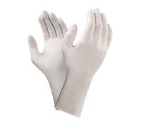 Ansell TouchNTuff 83-500 Gants en polyisoprène, Industrie Alimentaire, Taille 7.5, Blanc (200 Paires)