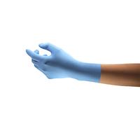 Ansell VersaTouch 92-481 Gants en nitrile, Protection contre les produits chimiques, Bleu, Taille 8.5-9 (100 Gants)