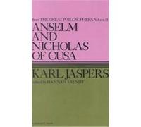 Anselm and Nicholas of Cusa, Harvest Book, Hb 289