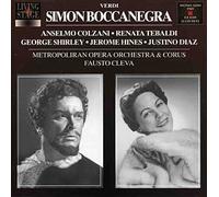 Anselmo Colzani - Renata Tebaldi - - Simon boccanegra, Metropolitan, 30 Janvier 1965 [Import]