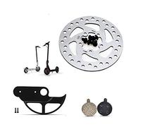 ANSENI Disques de frein, protection disques de frein, plaquettes de frein compatibles pour trottinette électrique Xiaomi Mijia M365 Pro, 1S, Pro2, pièces de rechange Xiaomi Scooter électrique(120MM)