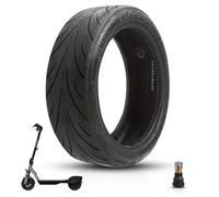 ANSENI Pneu 60/70-6.5, Roue 10 Pouces 10x2.50-6.5 compatible avec Trottinette Electrique Xiaomi 5/ 5Pro/ 5 Max/Segway Ninebot E3 E/Ninebot Max G30/G30D/ F2 Pro/Smartgyro K2 (1 unité)