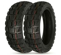 ANSENI Pneu Tubeless 10X2.75-6.5 Pour Trottinette Electrique Urbanglide eCross Pro 2/Pro Boost, Kukirin G2 Master/Kukirin G3/Dualtron 3/Smartgyro Speedway/Rockway (2 Pneus)