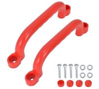 Anseom Lot de 2 Poignées de Sécurité para Enfants, Poignée de Sécurité Antidérapant pour Aire de Jeux, Poignées de Sécurité en Plastique pour Cadre d'Escalade Echafaudage Escalier Extérieure Sports