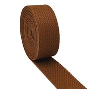 AnseTendance 24 Couleurs 25mm Sangle de Coton Souple pour Sacs à Main à Dos Couture Anse Sac Banane Couture Confection des vêtements (Chocolat, 3 mètres)