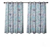 Anshesix Rideaux Nautiques 0utdoor pour terrasse Imperméables Motif Animaux Marins W72 x L72 color03