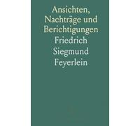 Ansichten, Nachträge und Berichtigungen: zu A. Kirchner's Geschichte der Stadt Frankfurt am Mayn