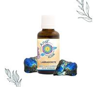 ANSIL Élixir de Labradorite 30 ml - Élixir Minéral Bien-Être avec Cristaux de Labradorite - Rituel Énergétique pour Relaxation, Harmonie Intérieure et Équilibre Émotionnel - Fabrication Française