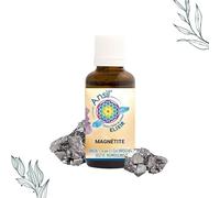 ANSIL Élixir de Magnétite 30 ml - Élixir Minéral Bien-Être avec Cristaux de Magnétite - Rituel Énergétique pour Relaxation, Harmonie Intérieure et Équilibre Émotionnel - Fabrication Française