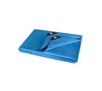 ANSIO Bâche imperméable 140 g/m² - Bleu (3 x 4 m)
