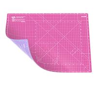 ANSIO Craft Tapis de découpe auto-cicatrisant A2 double face 5 couches - Quilting, couture, tissu et papercraft Impérial/métrique 22,5 pouces x 17 pouces / 59 cm x 44 cm - Super rose/violet lavande