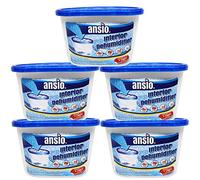 ANSIO Déshumidificateur 500 ml Lot de 5 élimine la condensation, déshumidificateur, absorbeur d'humidité pour moisissures humides dans la maison, la cuisine, l'armoire, la chambre à coucher