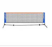 ANSKT Portable 3-6 mètres Filet de Tennis Standard Filet de Tennis pour Match Formation Filet sans Cadre Raquette de Tennis Sport réseau Badminton-6.1M