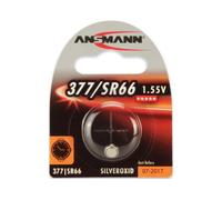 Ansmann Pile oxyde d'argent SR66 (377) 1,55V 17 mAh qualité supérieure 1 pièce