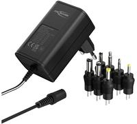 Ansmann 1201-0021 Bloc dalimentation réglable 12 V/DC, 9 V/DC, 7.5 V/DC, 6 V, 4.5 V/DC, 3 V 300 mA 3.60 W