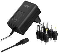 Ansmann 1201-0021 Bloc d'alimentation réglable 12 V/DC, 9 V/DC, 7.5 V/DC, 6 V, 4.5 V/DC, 3 V 300 mA 3.60 W