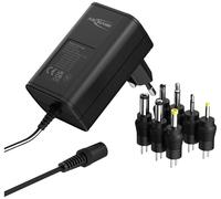 Ansmann 1201-0022 Bloc d'alimentation réglable 12 V/DC, 9 V/DC, 7.5 V/DC, 6 V, 4.5 V/DC, 3 V 600 mA 7.20 W