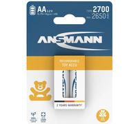 Ansmann 1312-0037 Pile rechargeable LR6 (AA) NiMH 2650 mAh 1.2 V 2 pc(s)
