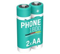Ansmann Pile rechargeable 1312-0038 LR6 (AA) NiMH 1600 mAh 1,2 V - 2 pièces