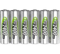Ansmann 1322-0000-510 Pile rechargeable LR6 (AA) NiMH 2400 mAh 1.2 V 6 pc(s)