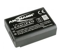 Ansmann A-Can LP E10 Batterie pour appareil photo Remplace l'accu d'origine LP-E10 7.4 V 1000 mAh