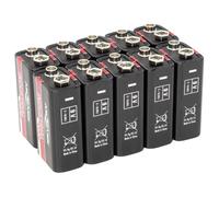 Ansmann 1505-0001 9V PP3 E Industriel Alcalin (Boîte 10)