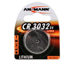 Ansmann 1516-0013 Lot de 10 piles bouton au lithium CR 3032 3 V