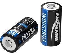 ANSMANN Piles CR123A 3V (Lot de 10) - Piles Lithium résistantes pour Lampe de Poche, système d'alarme, etc. - Piles jetables Ultra performantes à la Longue durée de Stockage