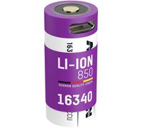 Ansmann 16340 Batterie USB-C® 16340 Li-Ion 3.6 V 850 mAh