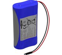 Ansmann 1S2P Pack de piles rechargeables 2x 18650 avec câble Li-Ion 3.6 V 7000 mAh