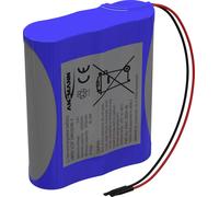 Ansmann 1S3P Pack de piles rechargeables 3x 18650 avec câble Li-Ion 3.6 V 10050 mAh