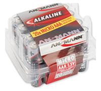 Ansmann Pile alcaline 5015538 Red Line LR03 (AAA) 1,5 V Lot de 20