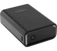Ansmann 20000 mAh PB222PD sw Powerbank (batterie supplémentaire) 20 Ah Power Delivery 3.0, Quick Charge 2.0 LiPo noir avec régulateur de charge, charge et