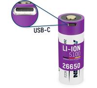 Ansmann 26650 1307-0012 3.6v Rechargeable Battery Doré