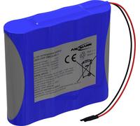 Ansmann 2S2P Akkupack 4x 18650 Kabel Li-Ion 7.2V 5200mAh Pack de piles rechargeables 4x Li-Ion 7.2 V 5200 mAh